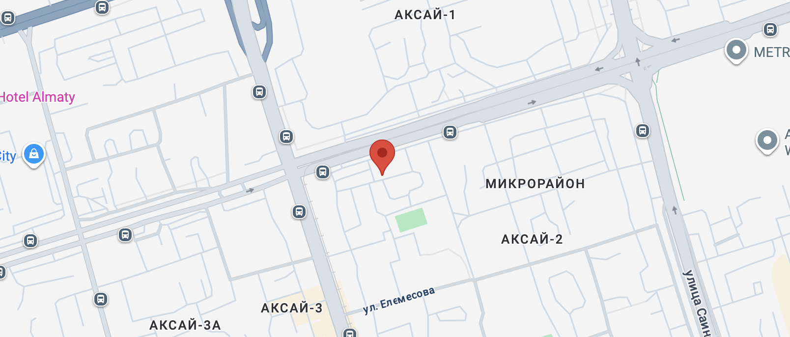 Карта расположения офиса